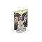 Azar Displays Two-Sided Revolving Acrylic Sign Holder Frame 5'' W X 7'' H 252941-GS-1PK - alternate 1